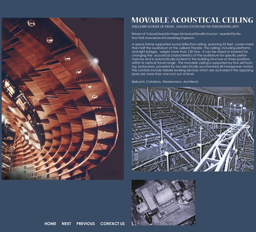 Movable Acoustical Ceiling