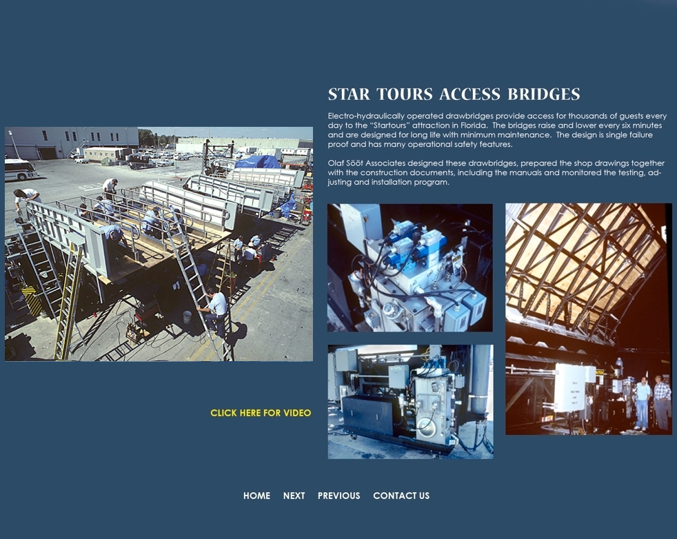 Star Tours Access Bridges